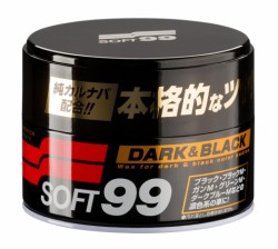SOFT99 Dark & Black Soft99 Wax tvrdý autovosk 300g