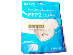 Respirátor rúško FFP2 CE Certifikácia - obr. 1