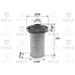 Vzduchový filter AKRON-MALO 1500316