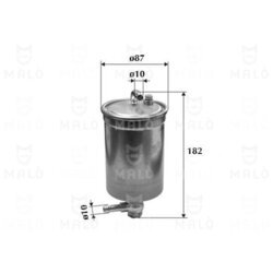 Palivový filter AKRON-MALO 1520165