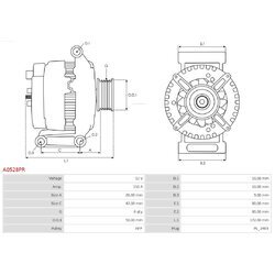 Alternátor AS-PL A0528PR - obr. 4