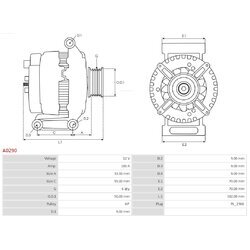 Alternátor AS-PL A0290 - obr. 4