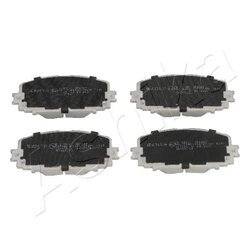 Sada brzdových platničiek kotúčovej brzdy ASHIKA 50-02-220