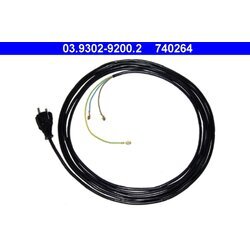 Sieťový kábel pre zariadenie na plnenie/odvzduš. hydr. bŕzd ATE 03.9302-9200.2