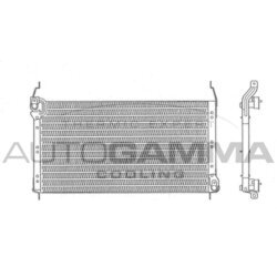 Kondenzátor klimatizácie AUTOGAMMA 101737