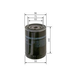 Olejový filter BOSCH 0 986 452 400 - obr. 4
