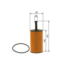 Olejový filter BOSCH 1 457 429 193 - obr. 4
