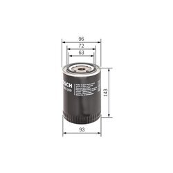 Olejový filter BOSCH 0 451 203 059 - obr. 4