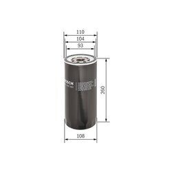 Olejový filter BOSCH 0 451 403 001 - obr. 4