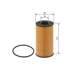 Olejový filter BOSCH F 026 407 125 - obr. 4