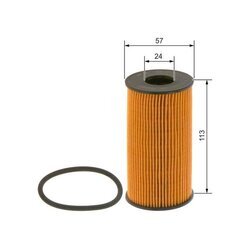 Olejový filter BOSCH F 026 407 088 - obr. 4
