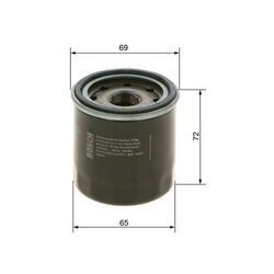 Olejový filter BOSCH F 026 407 001 - obr. 4