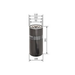 Olejový filter BOSCH 0 451 103 343 - obr. 4