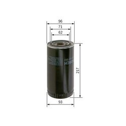 Olejový filter BOSCH F 026 407 052 - obr. 4