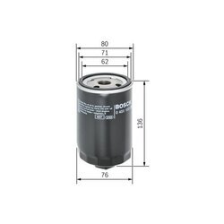 Olejový filter BOSCH 0 451 103 280 - obr. 4