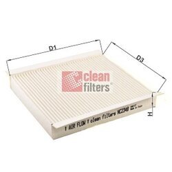 Filter vnútorného priestoru CLEAN FILTERS NC2348