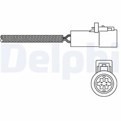 Lambda sonda DELPHI ES20014-12B1