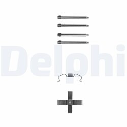 Sada príslušenstva obloženia kotúčovej brzdy DELPHI LX0263