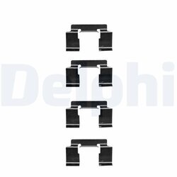 Sada príslušenstva obloženia kotúčovej brzdy DELPHI LX0337