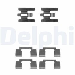 Sada príslušenstva obloženia kotúčovej brzdy DELPHI LX0224