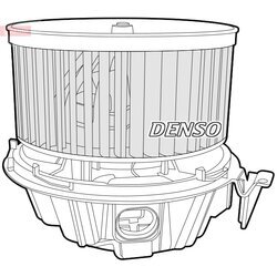 Vnútorný ventilátor DENSO DEA37001 - obr. 1