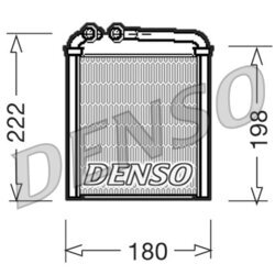 Výmenník tepla vnútorného kúrenia DENSO DRR32005