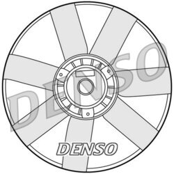 Ventilátor chladenia motora DENSO DER32005