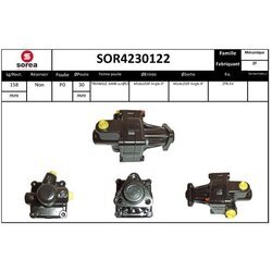 Hydraulické čerpadlo pre riadenie EAI SOR4230122