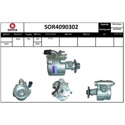 Hydraulické čerpadlo pre riadenie EAI SOR4090302