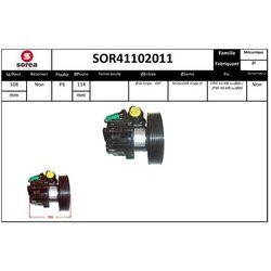 Hydraulické čerpadlo pre riadenie EAI SOR41102011