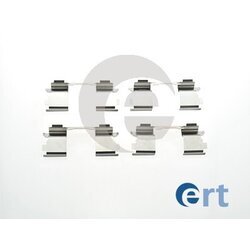 Sada príslušenstva obloženia kotúčovej brzdy ERT 420026