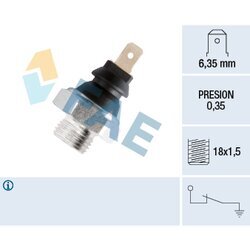 Olejový tlakový spínač FAE 11620