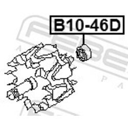 Ložisko FEBEST B10-46D - obr. 1