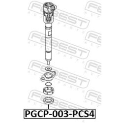 Tesniaci krúžok vstrekovacieho ventilu FEBEST PGCP-003-PCS4 - obr. 1