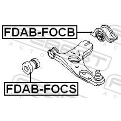 Uloženie riadenia FEBEST FDAB-FOCB - obr. 1