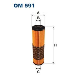 Olejový filter FILTRON OM 591
