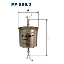 Palivový filter FILTRON PP 866/2