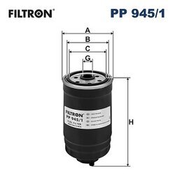 Palivový filter FILTRON PP 945/1