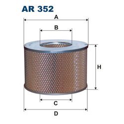 Vzduchový filter FILTRON AR 352