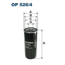 Olejový filter FILTRON OP 526/4