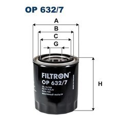 Olejový filter FILTRON OP 632/7