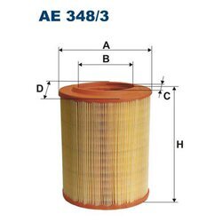 Vzduchový filter FILTRON AE 348/3