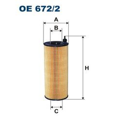 Olejový filter FILTRON OE 672/2
