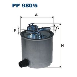 Palivový filter FILTRON PP 980/5