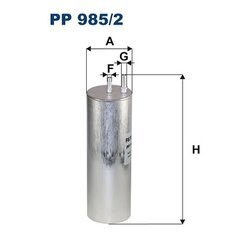 Palivový filter FILTRON PP 985/2