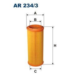 Vzduchový filter FILTRON AR 234/3