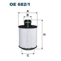 Olejový filter FILTRON OE 682/1