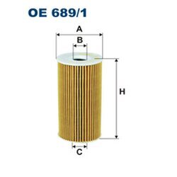 Olejový filter FILTRON OE 689/1