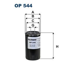 Olejový filter FILTRON OP 544