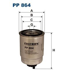 Palivový filter FILTRON PP 864